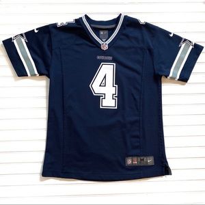 NFL Dallas Cowboys Prescott Jersey Youth M 10/12